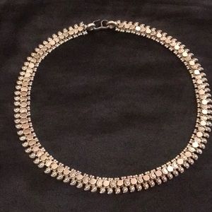 .925 Sterling Silver Collar/choker signed piece